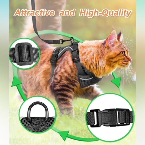 Halypet Cat Harness and Leash Set size small - Picture 2 of 10